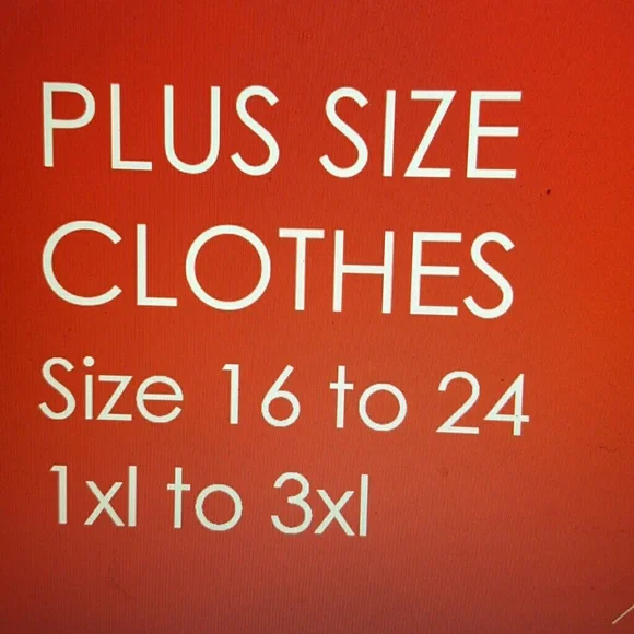 Plus size clothes - Picture 1 of 1